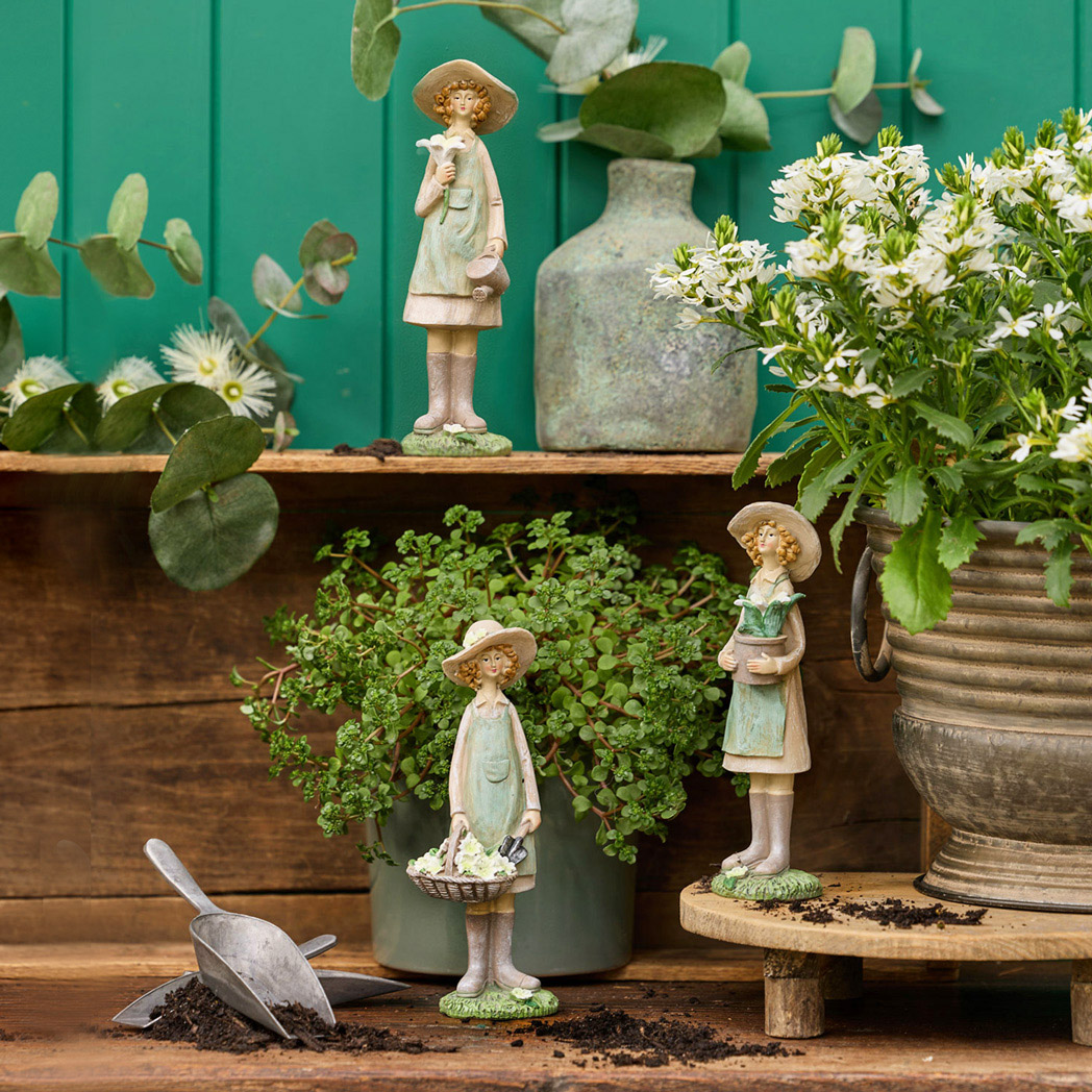 Wholesale Lady Gardener S/3 Resin Alfresco Gardenware Fieldfolio