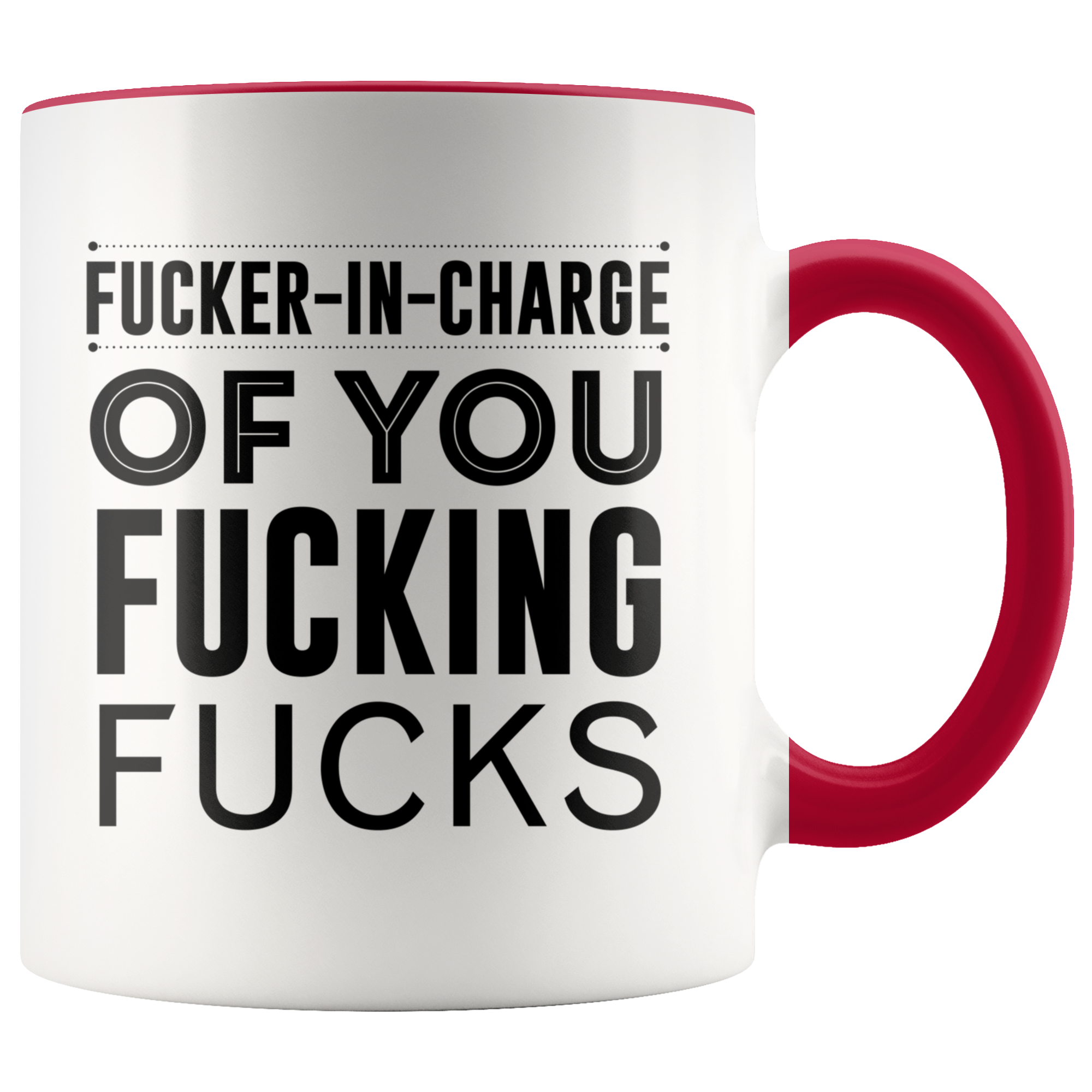 Fucker In Charge Mug