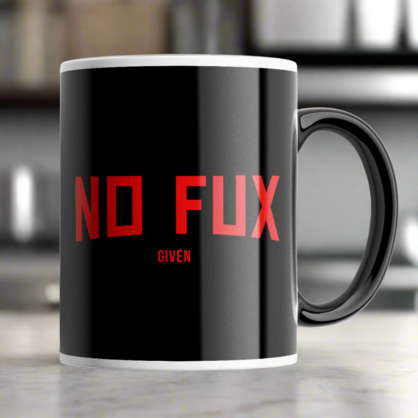 No Fux Given Coffee Mug