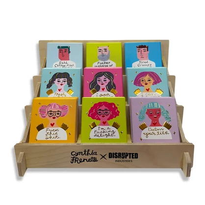 Deluxe Ceramic Coaster Sets - Display Included