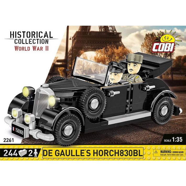 Wholesale COBI-2261 | HC WWII /2261/ DE GAULLE'S 1936 HORCH830BL