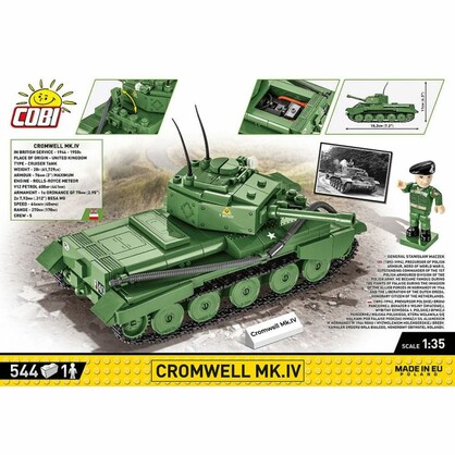 COBI-2269 | HC WWII /2269/ CROMWELL MK.IV 544 PCS