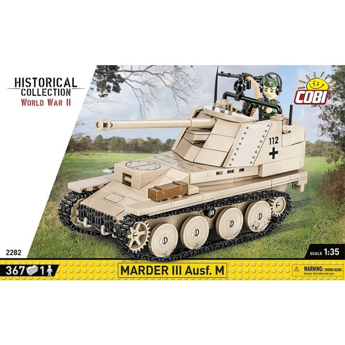 COBI-2282 | HC WWII /2282/ MARDER Ill AUSF.M 367 PCS,