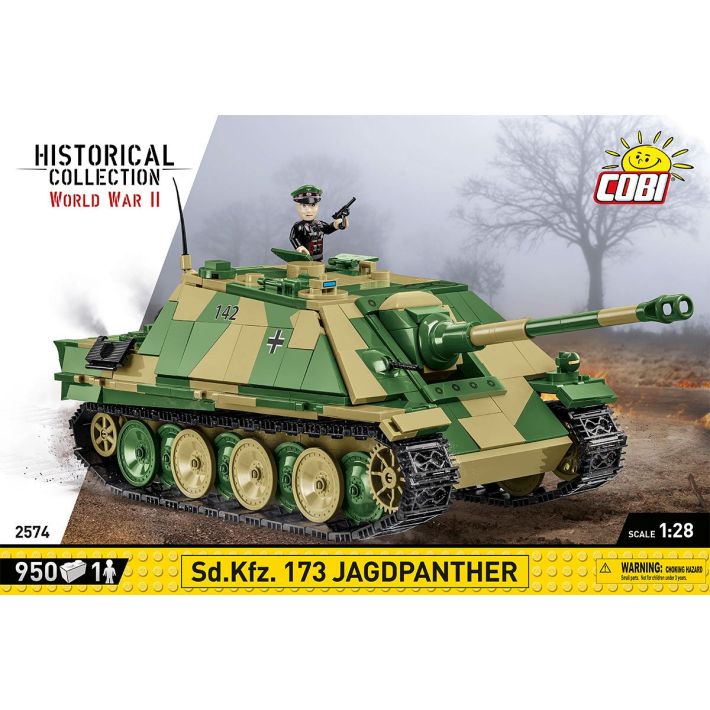 COBI-2574 | HC WWII /2574/ JAGDPANTHER (SD.KFZ.173) 970 PCS