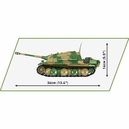 COBI-2574 | HC WWII /2574/ JAGDPANTHER (SD.KFZ.173) 970 PCS