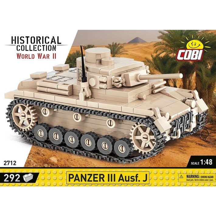 COBI-2712 | HC WWII /2712/ PANZER Ill AUSF J 292 PCS