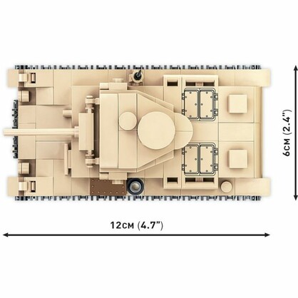 COBI-2712 | HC WWII /2712/ PANZER Ill AUSF J 292 PCS