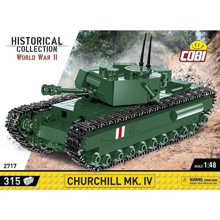 COBI-2717 | HC WWII /2717/ CHURCHILL MK.IV 315 PCS