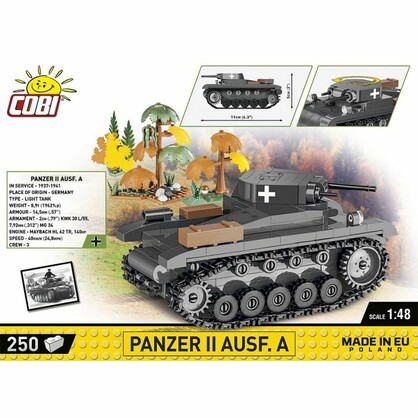 COBI-2718 | HC WWII /2718/ PANZER II AUSF.A 250 PCS