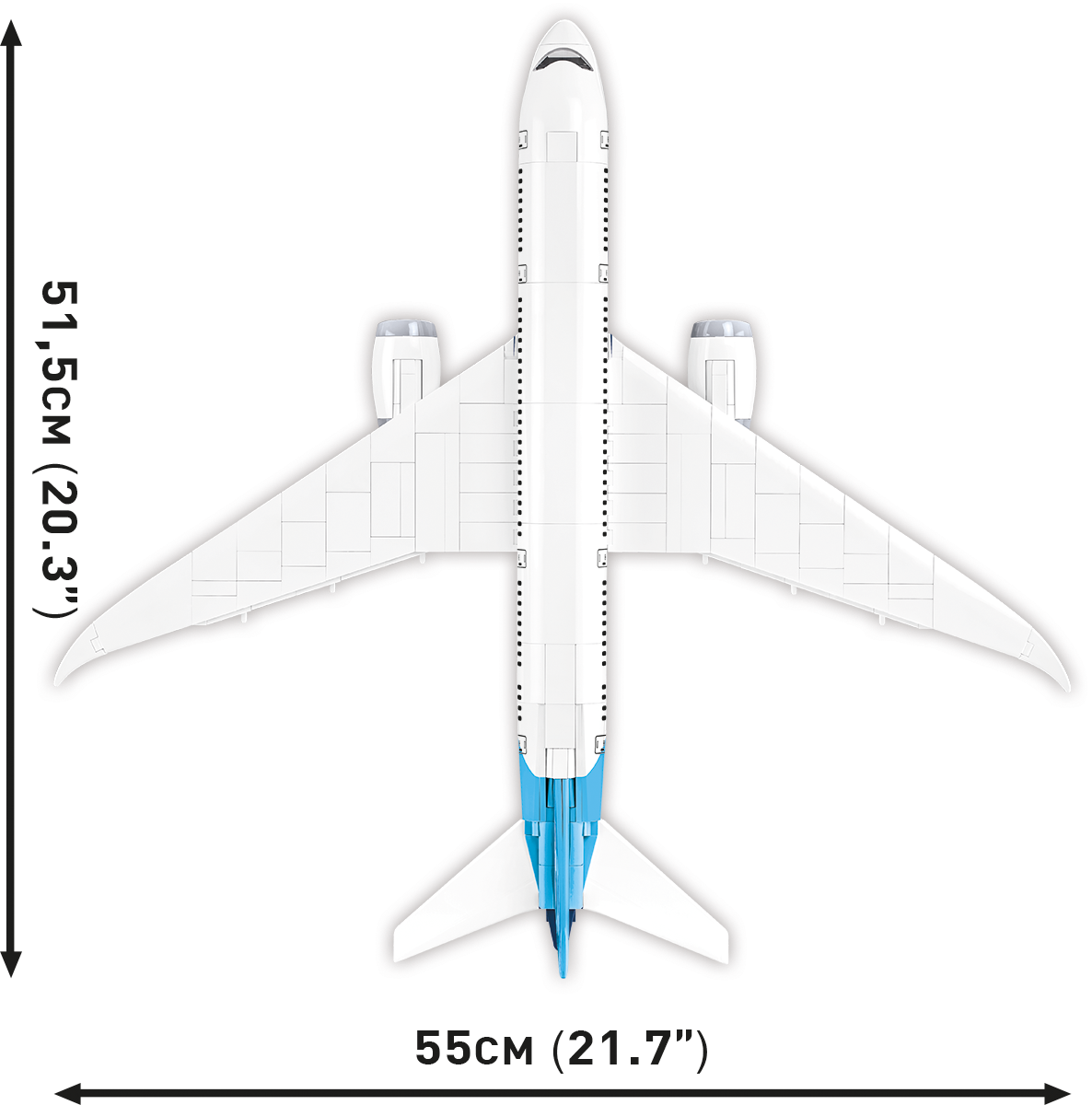 COBI-26603 | BOEING /26603/ 787 DREAMLINER 836 PCS