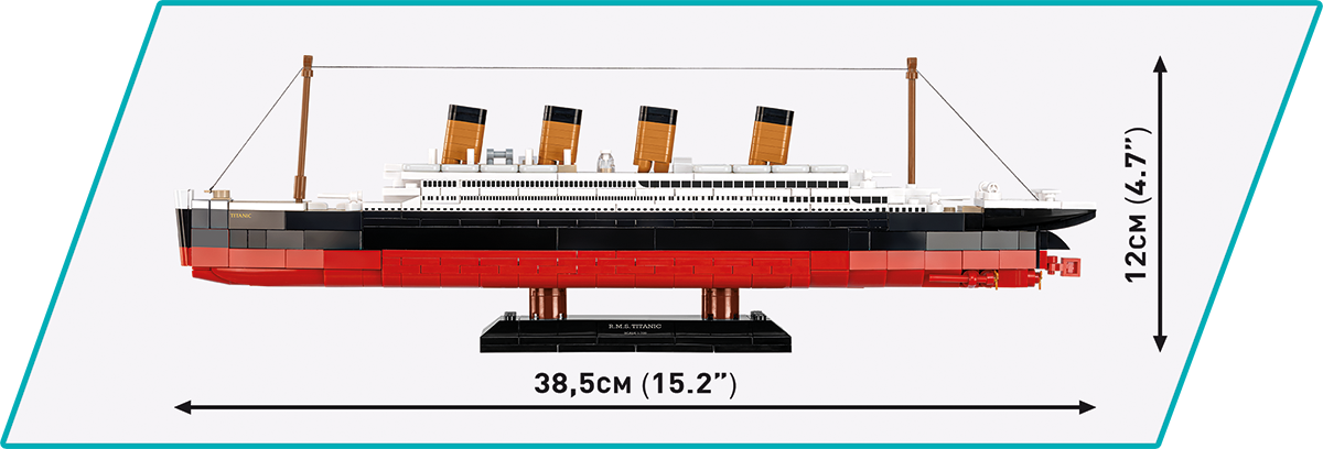 COBI-1680 | R.M.S. TITANIC 593 PCS