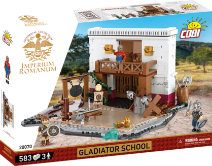 COBI-20070 | GLADIATOR SCHOOL 583 PCS
