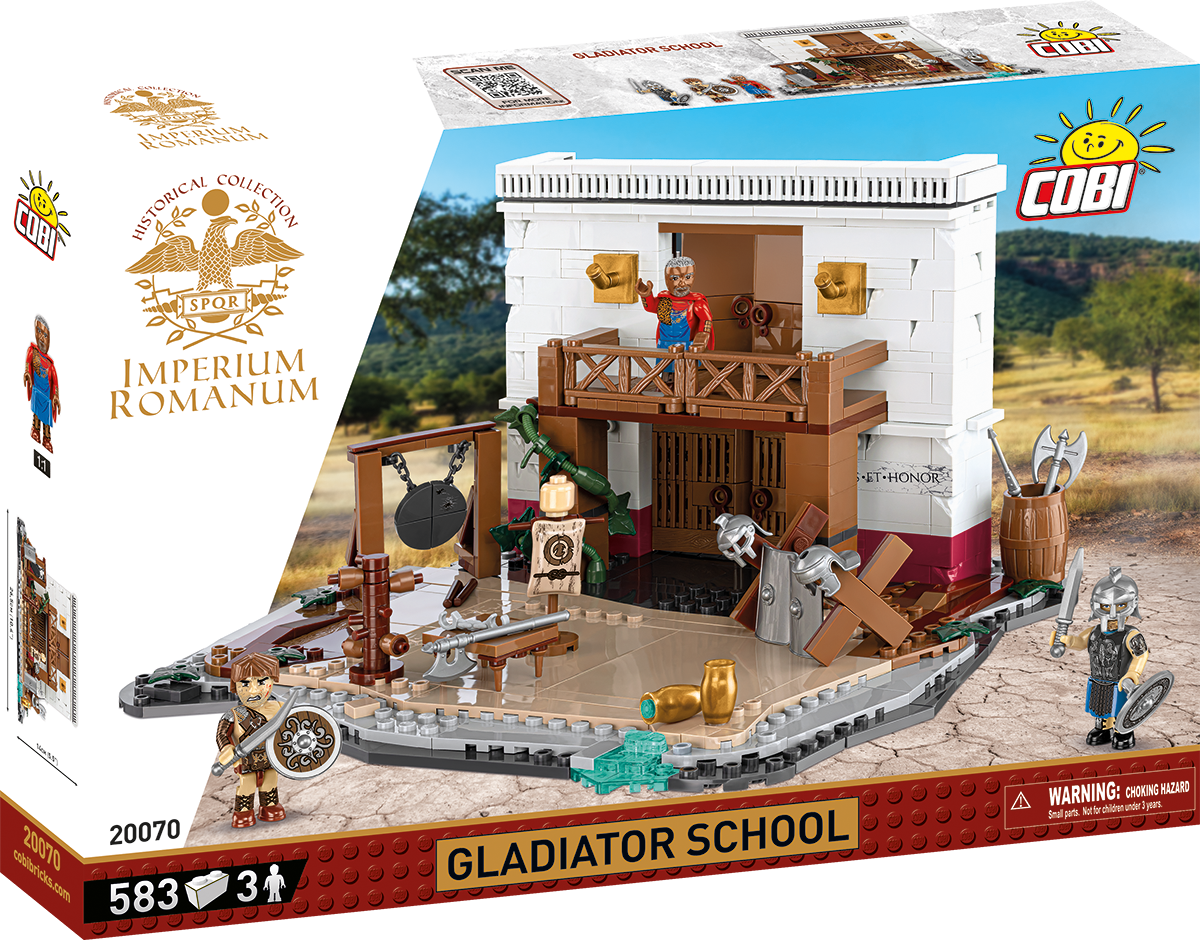 COBI-20070 | GLADIATOR SCHOOL 583 PCS