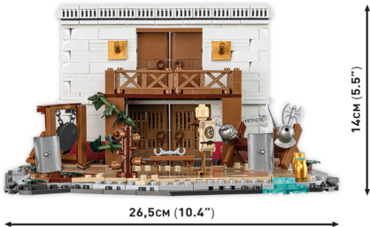 COBI-20070 | GLADIATOR SCHOOL 583 PCS