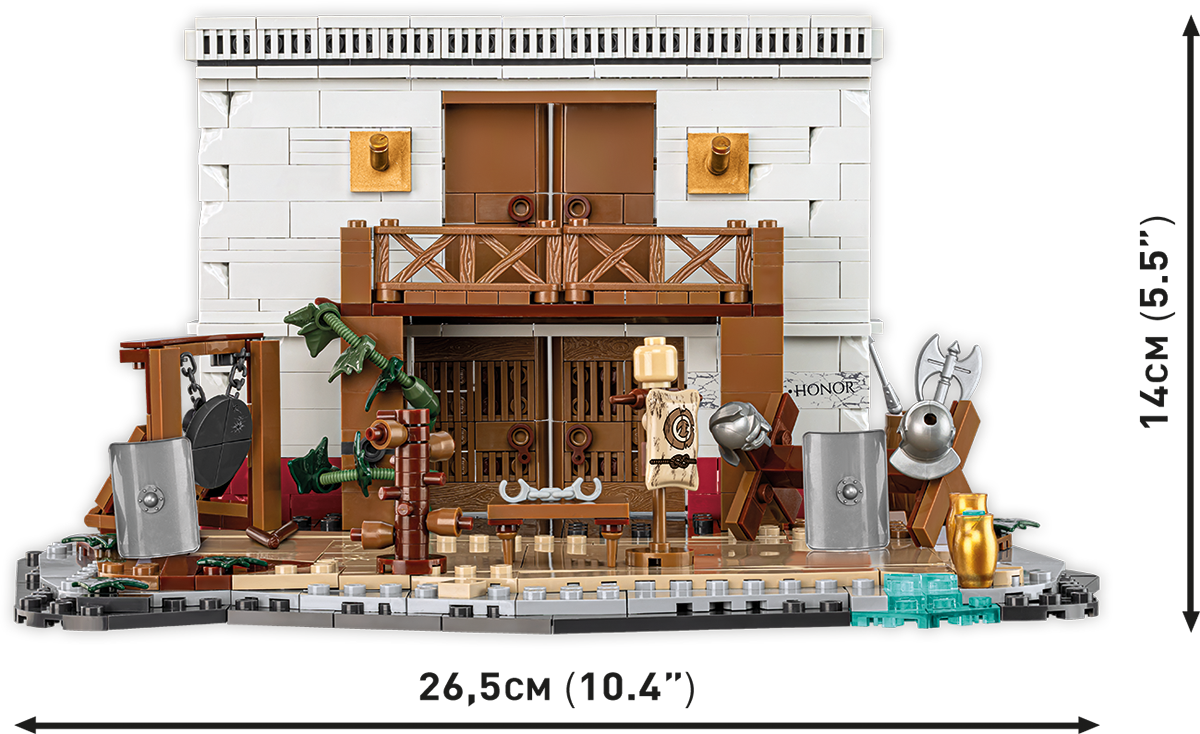 COBI-20070 | GLADIATOR SCHOOL 583 PCS