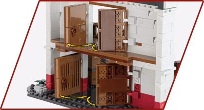 COBI-20070 | GLADIATOR SCHOOL 583 PCS