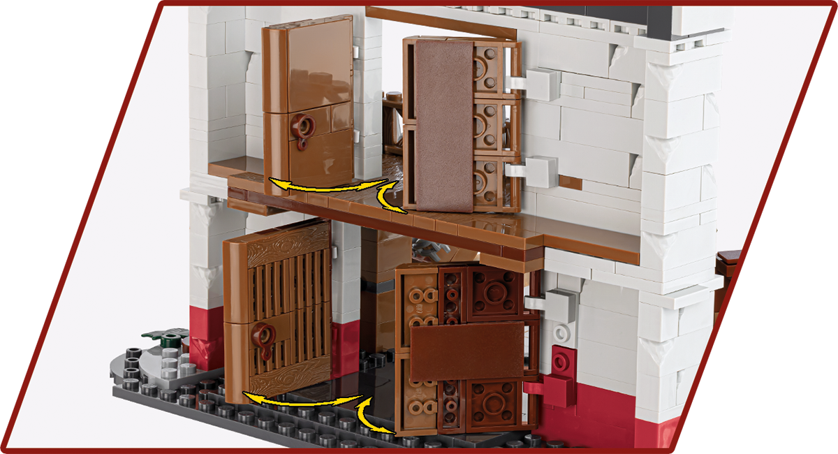 COBI-20070 | GLADIATOR SCHOOL 583 PCS