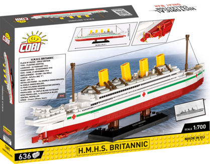 COBI-1681 | H.M.H.S. BRITANNIC 636 PCS