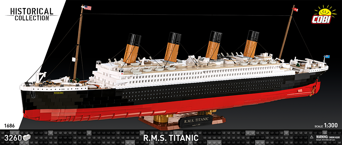 COBI-1686 | R.M.S. Titanic 3260pcs