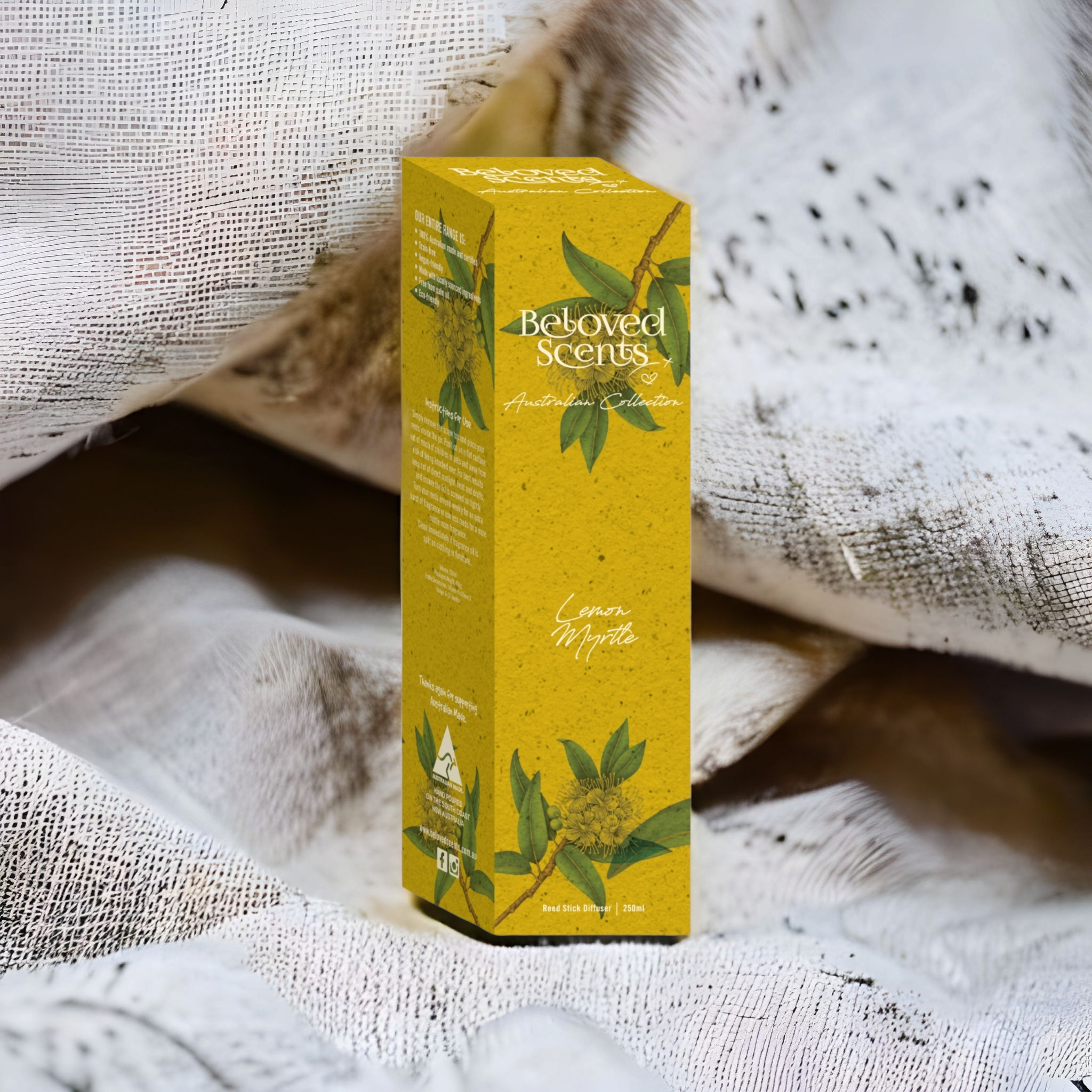 Lemon Myrtle 250ml Reed Diffuser