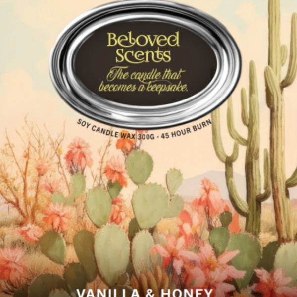 Vanilla & Honey – Keepsake Collection Candle