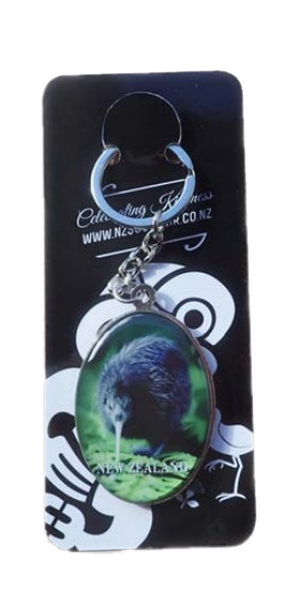 K136 Resin Keyring - Kiwi