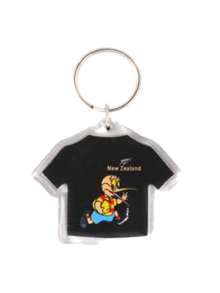 K911 Keyring - Rugby Kiwi T shirt