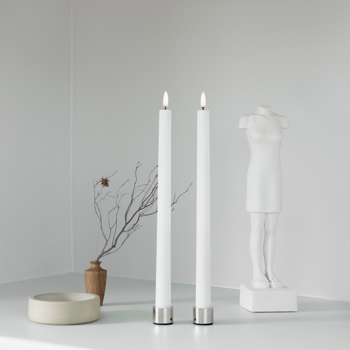 Taper Holders | Metal & Marble
