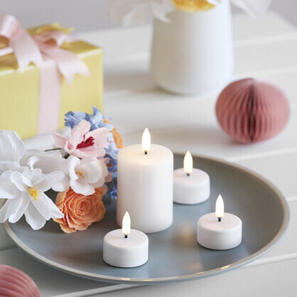 Tea Lights | Nordic White