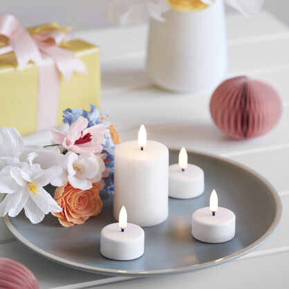 Tea Lights | Nordic White