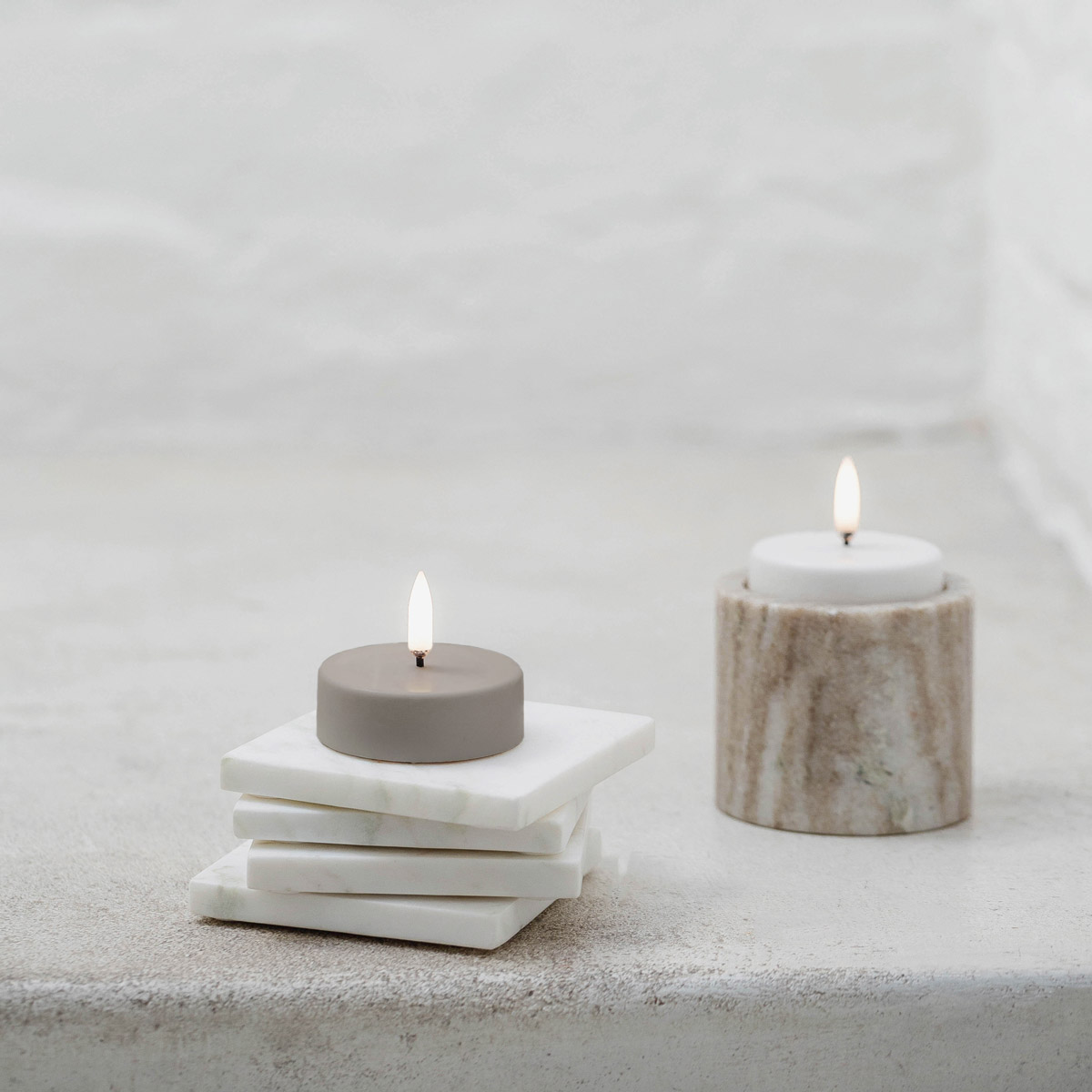 Tea Lights | Nordic White