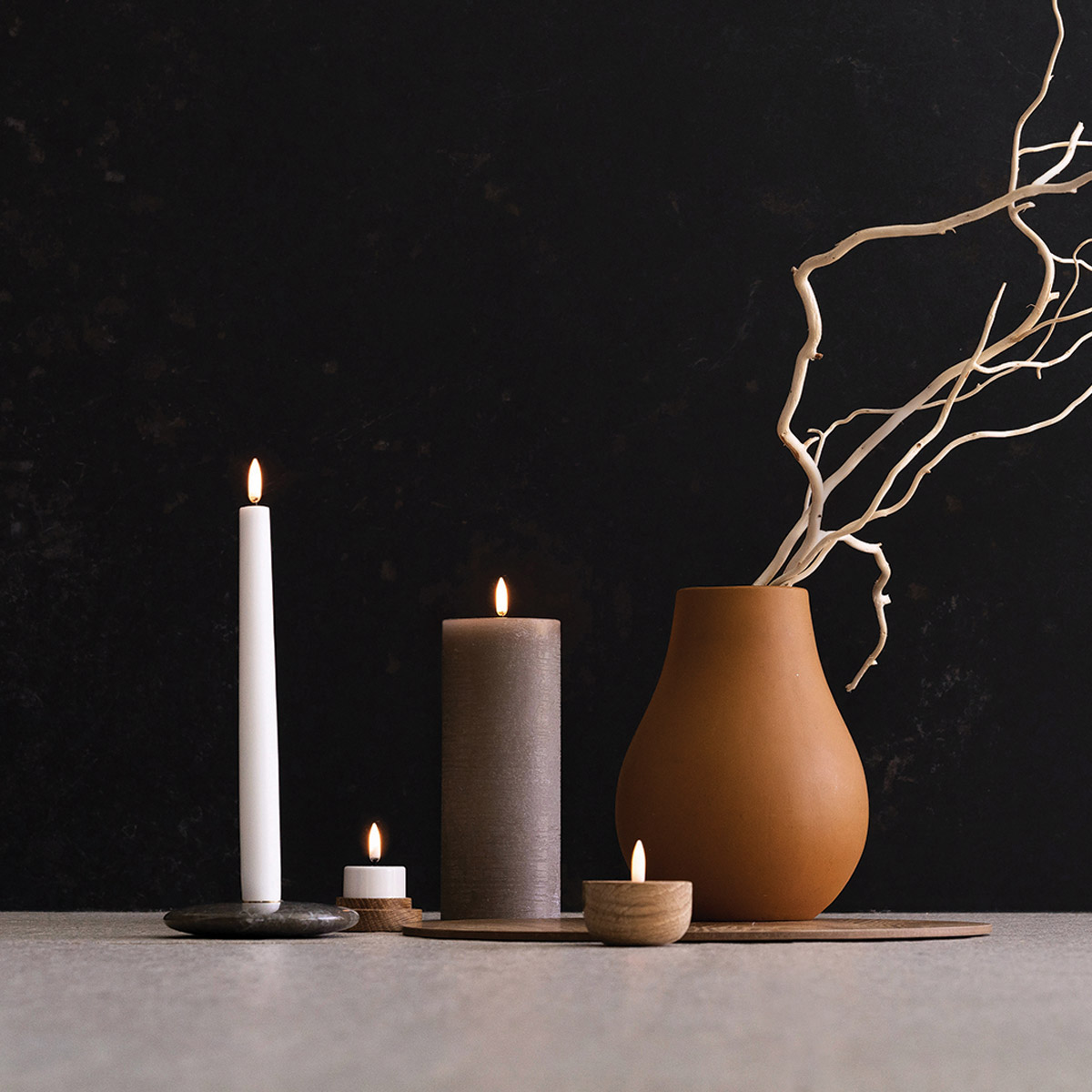 Tea Lights | Nordic White