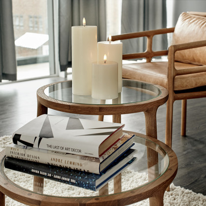 UYUNI LIGHTING - Classic Ivory Flameless Candles