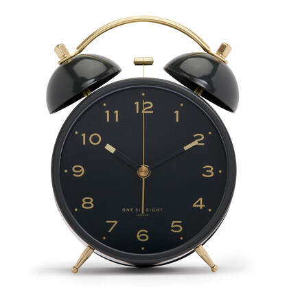 ELSA Grey Alarm Clock