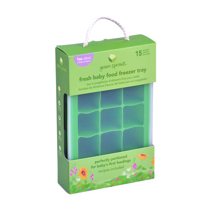 Fresh Baby Food Freezer Tray-Green-Adult use only