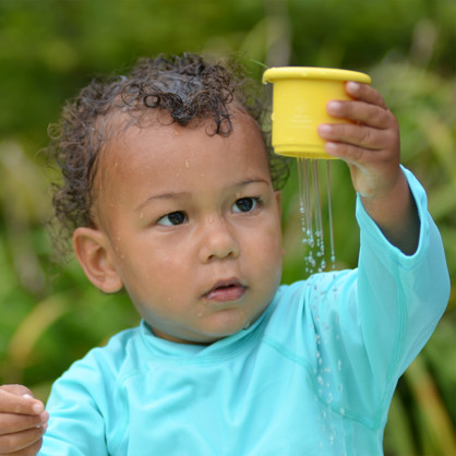 Sprout Ware Stacking Cups made from Plants (6 cups)-Multicolor-6mo+