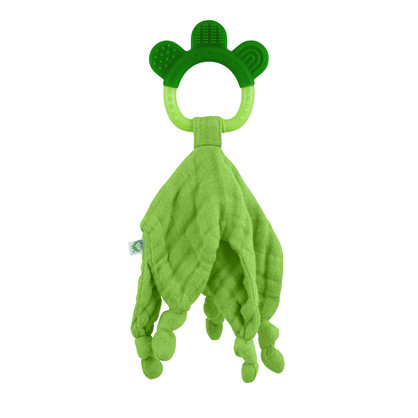 Muslin Blankie Teether made from Organic Cotton-3mo+