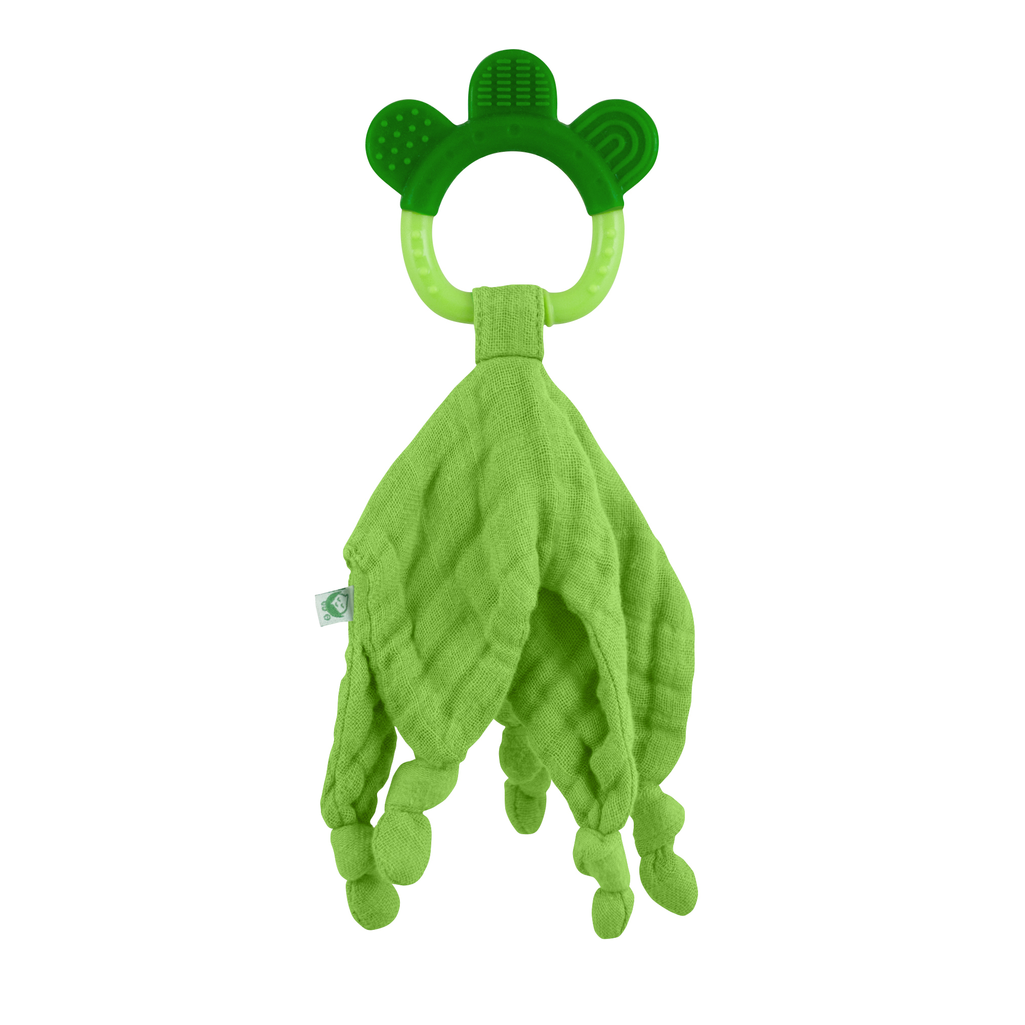 Muslin Blankie Teether made from Organic Cotton-3mo+