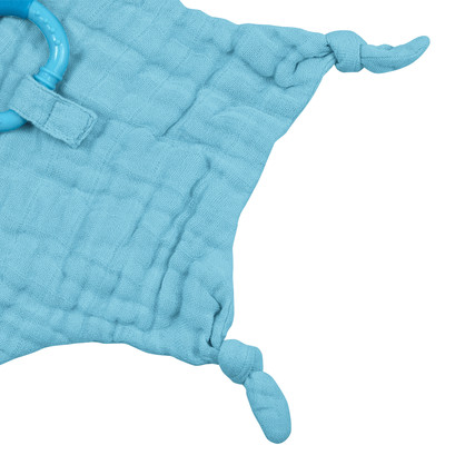 Muslin Blankie Teether made from Organic Cotton-3mo+