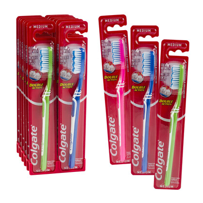 Colgate Toothbrush Double Action Medium