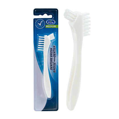 All Pure Denture Brush MEDIUM BRISTLE