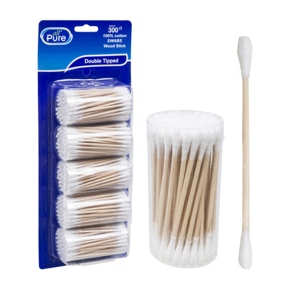 All Pure Cotton Buds Wood 5x60ct