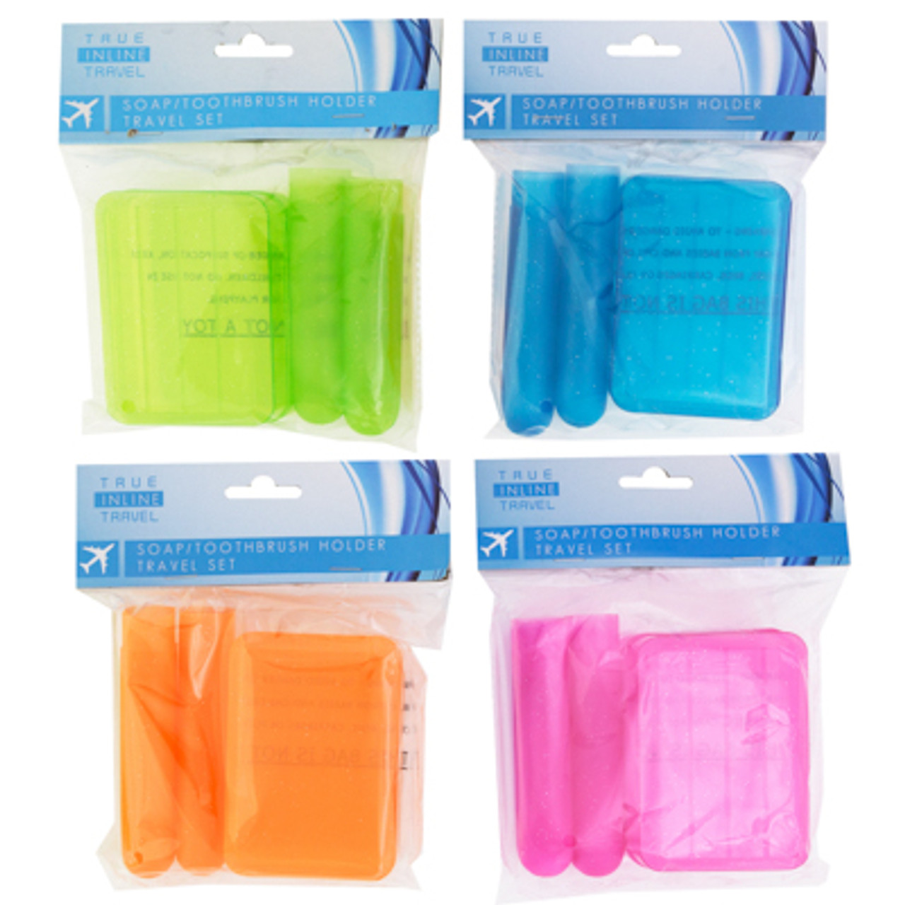 Soap and Toothbrush Holder Travel Set