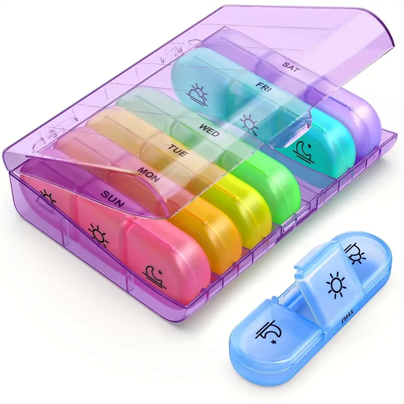 Wish 7 Day Pill Case Am/Noon/PM