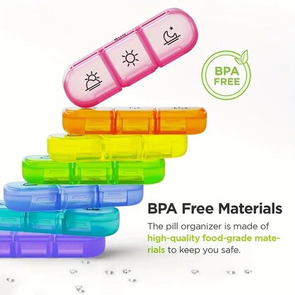 Wish 7 Day Pill Case Am/Noon/PM