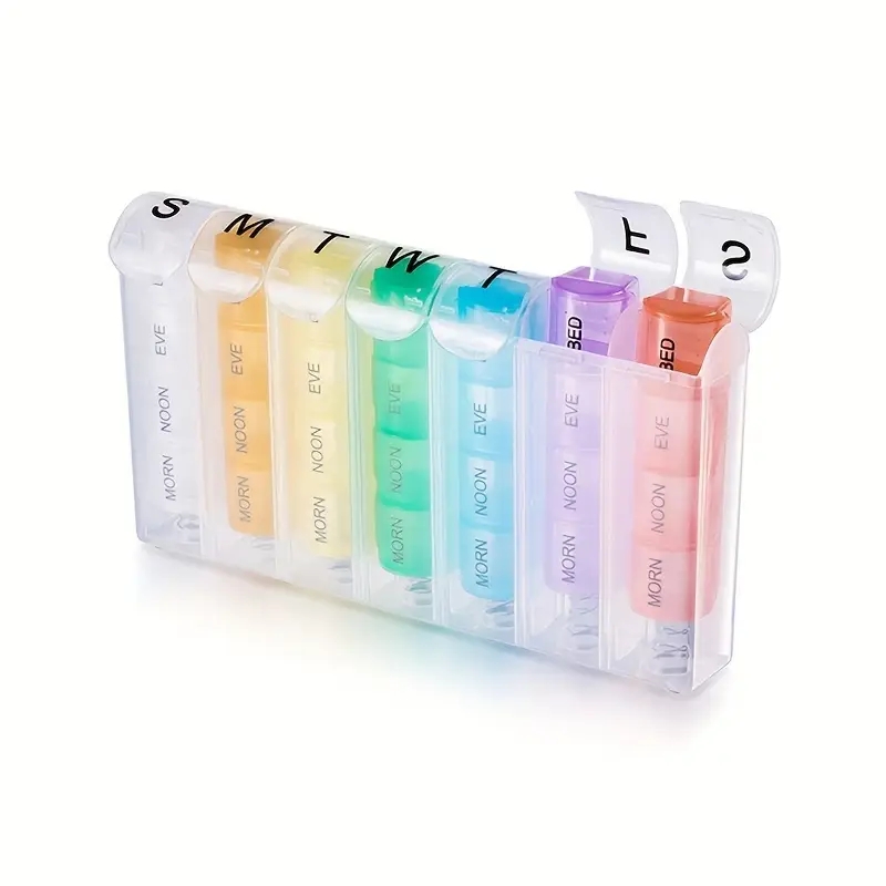 Wish 7 Day Spring Loaded Pill Box