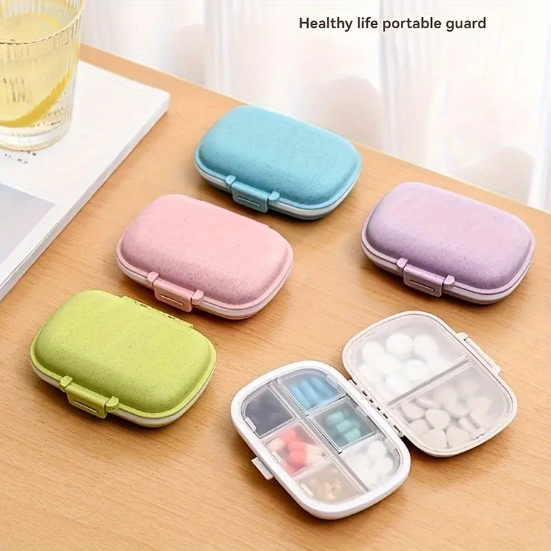 Travel Pill / Jewellery Case 8 Compartment