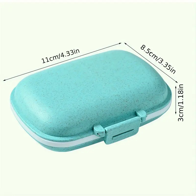 Travel Pill / Jewellery Case 8 Compartment