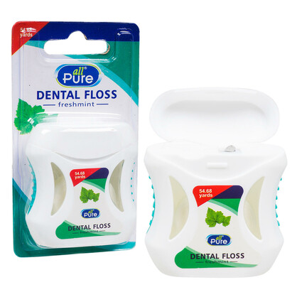 All Pure Fresh Mint Dental Floss 50m