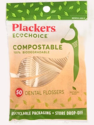 Plackers Biodegradable Flosspicks 50ct